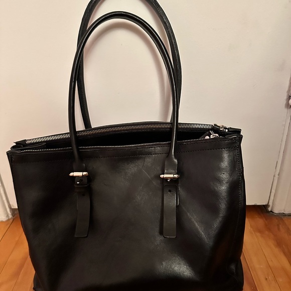 Black tote bag M0851 - Picture 2 of 4